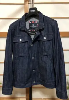 日本製 アクアスキュータム Aquascutum デニムジャケット Gジャン