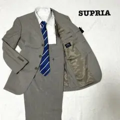 SPRIA 新品未使用　グレー　無地　A4 2タック スーツ上下　セットアップ
