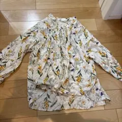 花柄 7部　レーヨン