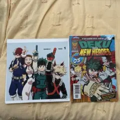 僕のヒーローアカデミア CDメガジャケ ヒロアカ展冊子