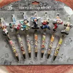 値下げ！東京ディズニーリゾート 35周年 ボールペン 7本セット