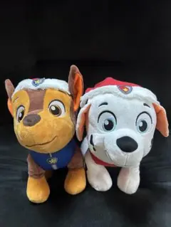 パウ・パトロール ロッキー ぬいぐるみ２セット