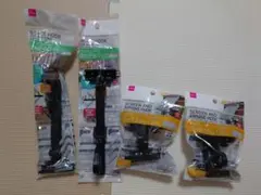ダイソー　オーニング用振れ止めフック　すだれフック4点