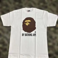 希少BY BATHING APE APEヘッドロゴ Tシャツ新品未使用