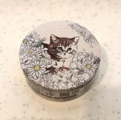 スチームクリーム　猫と花