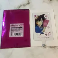 名探偵コナン　コナンランド　毛利蘭　公式アプリ　フォンタブ　スマホショルダー