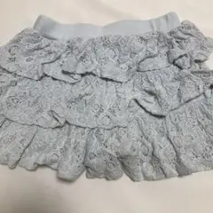 ヒラヒラレースキュロット 110cm