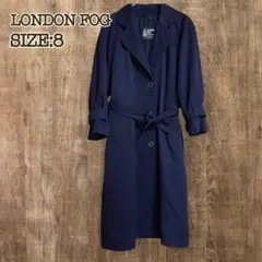 LONDON FOG ロンドンフォグ トレンチコート ネイビー USA製 8
