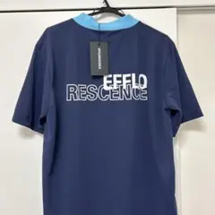 EFFLORESCENCE ネイビー ロゴシャツ
