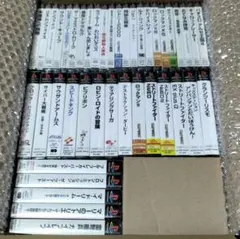 [土・日限定] 帯・説明書付き PS1ソフト 42本まとめ