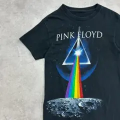 PINK FLOYD　ビッグプリント　半袖　Tシャツ　古着　ブラック　S