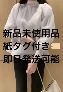 Sustainableオーガンシースルーブラウス