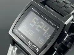 電池交換済み メンズ デジタルNIXOニクソン BASE 動作品