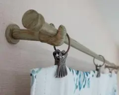 小窓用 カーテンレール 56〜97cm アンティーク カーテンポール