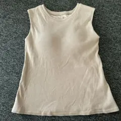 ユニクロ ブラトップ ワッフルクルーネック L