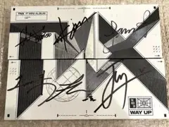 THE NEW SIX WAY UP メンバーサインアルバム