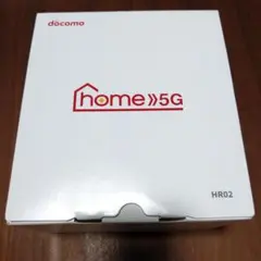 docomoドコモ home 5G HR02 ダークグレー ホームルーター