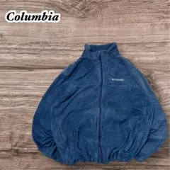 コロンビア　Columbia フルジップフリース　ドローコード 短丈　y2k