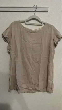 BEAUTY&YOUTH 半袖シャツ ベージュ
