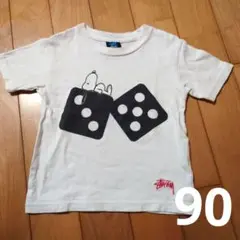 stussy PEANUT コラボ Tシャツ 90　スヌーピー