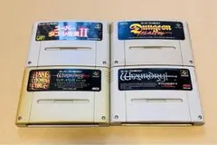 【スーパーファミコンソフト4本セット・任天堂・ファミコン】wiz