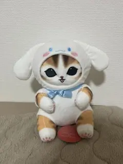 【シナモン】mofusand×サンリオキャラクターズ BIGぬいぐるみ