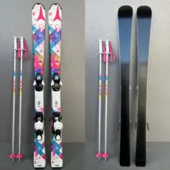 アトミック スキー 板 120cm ストック 95cm 4点セット