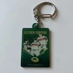 【未使用】ドカベン×甲子園球場100周年コラボキーホルダー　水島新司