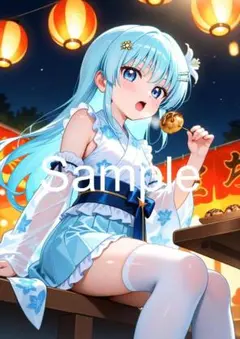A4サイズアートポスター 1点もの 美女ポスター最高品質 E-J-５５
