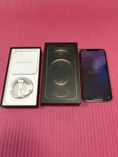 美品 箱付★iPhone12 Pro Max 512GB ゴールド