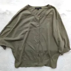 【美品✨】23区　ニジュウサンクコットンカーディガン シンプル羽織