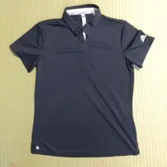 adidas レディース ポロシャツ ブラック ASIA S