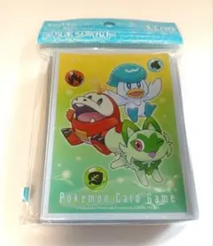 新品未開封　クワッス　ニャオハ　ホゲータ　スリーブ
