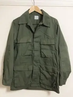 【希少】 BDU ジャケット ミリタリー 古着 アメリカ軍 カーキ S ARMY