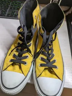 CONVERSE ALL STAR イエローハイカットスニーカー