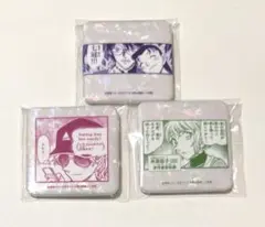 名探偵コナン デジタル缶バッジ 宮本由美 羽田秀吉 ミネルバグラス 米原桜子