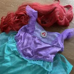 アリエルドレス ウィッグセット 3T~4T