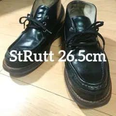 StRutt 革靴 ブラック ストラット 26.5cm チロリアンシューズ