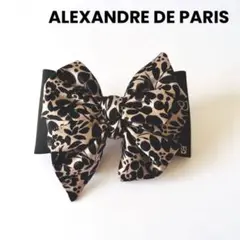 ☆新品☆ALEXANDRE DE PARIS リボン バレッタ