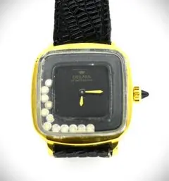 美品　DELMA PROFESSIONAL 200m 高級腕時計　　スイス製 DELMA SWISS WATCH. CHRONOGRAPH .. HALF-GOLD VINTAGE