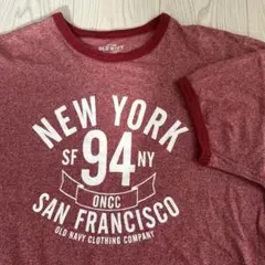 OLD NAVY リンガーT