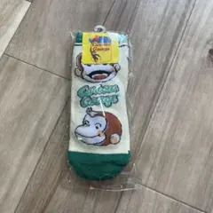 おさるのジョージ　キャラクター靴下 20-24cm