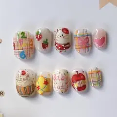可愛いネイルチップセット