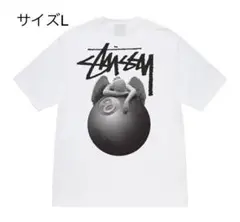 【新品】stussy Tシャツ　サイズL ホワイト　エンジェル