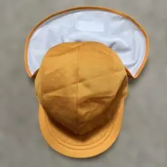 ジャクエツ　カラー帽子　オレンジ