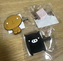 San-X サンエックス 前髪クリップ ガチャ グッズ セット チロルチョコ