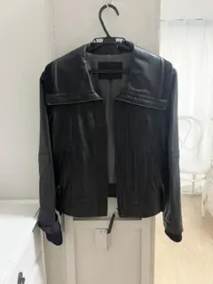 【美品】アンタイトル UNTITLED レザージャケット ラムレザー 本革 羊革
