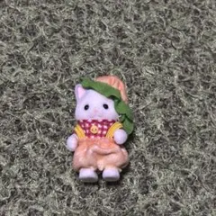 シルバニアファミリー　キラキラくじ　C賞　ハンバーガー ラテネコの赤ちゃん