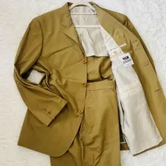 極美品✨ヴァンヂャケット　セットアップスーツLL 3Bアンコン　ベージュ