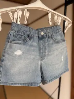 UNIQLO　ライトブルー ダメージ加工 ショートパンツ